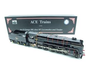 Ace Trains O Gauge E28/B4 BR 9F Loco & Tender "Timothy Hawkworth" R/N 92252 Electric 2/3 Rail Brand NEW Boxed image 2