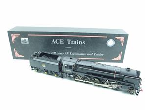 Ace Trains O Gauge E28/D1 BR 9F Loco & Tender "Unlined Gloss Satin Black" Pre 56 R/N 92079 Electric 2/3 Rail NEW Bxd image 1