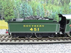ACE Trains, O Gauge, E/34-B3, SR Gloss Lined Olive Green "Sir Lamorak" R/N 451 Brand New Boxed image 5