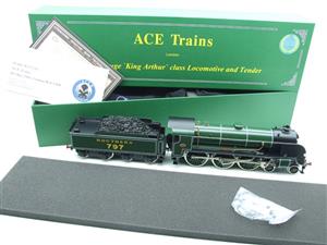 ACE Trains, O Gauge, E/34-B3, SR Gloss Lined Olive Green "Sir Blamor De Ganis" R/N 797 Brand New Boxed image 2