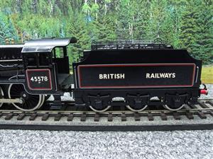 Ace Trains O Gauge E18/GFT BR "British Railways" Gloss Black Jubilee Class Loco & FOWLER Tender "United Provinces" R/N 45578 Electric 2/3 Rail Boxed image 6