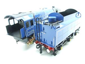 Ace Trains O Gauge E28L Class 9F BR Gloss Blue Loco & Tender "Leicester City FC" R/N 92214 Electric 2/3 Rail Boxed image 8