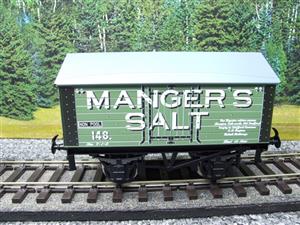 Ace Trains O Gauge G6 SV6 Private Owner "Mangers Salt" Wagons x3 Set 6 Bxd image 10