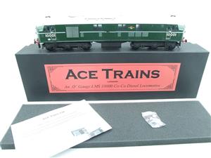 Ace Trains O Gauge E39D3 BR Gloss Green Egg Shell Waistband & Grey roof Post-56 R/N 10001 Co-Co Diesel Loco 2/3 Rail New Boxed image 2