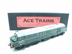 Ace Trains O Gauge E39D3 BR Gloss Green Egg Shell Waistband & Grey roof Post-56 R/N 10001 Co-Co Diesel Loco 2/3 Rail New Boxed image 3