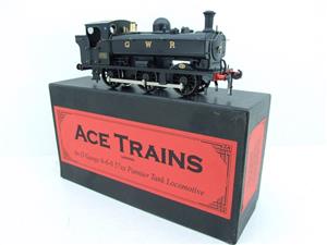 Ace Trains O Gauge E21B GWR Satin Black 57xx Pannier Tank Loco R/N 5701 Electric 2/3 Rail Boxed image 2