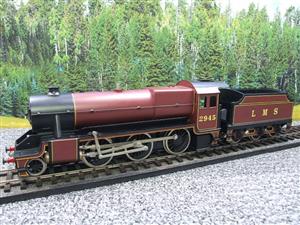 Bassett Lowke O Gauge BL99002 LMS Stanier Mogul Loco & Tender RN 2945 Live Steam Bxd image 3