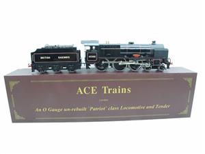 Ace Trains O Gauge E42D, British Railway Gloss Lined Black, Patriot Class 4-6-0 Locomotive and Tender "Patriot" R/N 45500 image 2