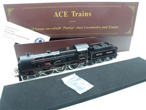 Ace Trains O Gauge E42D, British Railway Gloss Lined Black, Patriot Class 4-6-0 Locomotive and Tender "Royal Army Ordnance Corps" R/N 45505 image 1