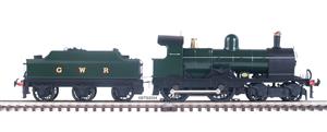 Ace Trains O Gauge E/30-C "Duke" Class G.W.R 4-4-0 Loco & C/Ward Tender Un-Lined Green & Black image 5