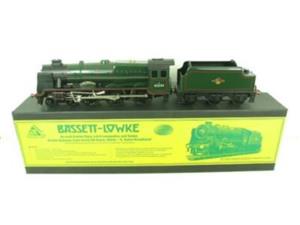 Bassett Lowke O Gauge BL99041 BR Late Crest Re-built Patriot Class "Total Broadhurst" R/N 45534 Bxd 2/3 Rail
