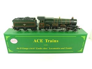 Ace Trains O Gauge E7/2 BR Castle Class "Clun Castle" R/N 5079, Electric 2/3 Rail Bxd