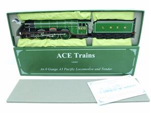 Ace Trains O Gauge E6 LNER Green A3 Pacific Round Dome "Flying Scotsman" R/N 4472 Elec 3 Rail Bxd