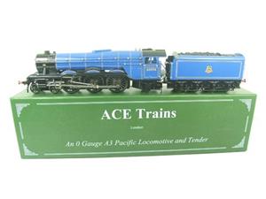 Ace Trains O Gauge E6, A3, Pacific BR Blue "Papyrus" R/N 60096 Electric 3 Rail Bxd
