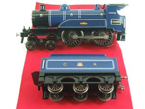 Ace Trains O Gauge E3S CR Blue Caledonian 4-4-0 Loco & Coach Set Electric 3 Rail Bxd image 8
