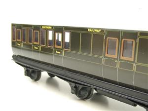 Ace Trains O Gauge C24 SR Southern Green Six Wheeled Passenger Coaches x3 Set Boxed 2/3 Rail image 8