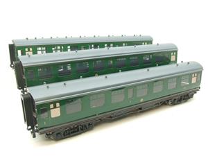 Ace Trains O Gauge C13B BR MK1 SR Southern Green Coaches x3 Set B Boxed 2/3 Rail "Atlantic Coast Coach Set" image 7