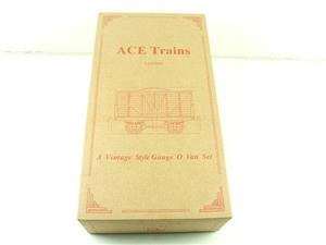 Ace Trains O Gauge Empty Van Set Box New x3 Storage Box image 2