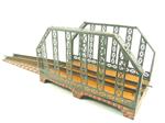 Bing O Gauge Vintage Tinplate Viaduct Girder Bridge + Ramp 2 Rail