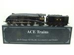 Ace Trains O Gauge E4 NE Black A4 Pacific "Sir Ralph Wedgewood" R/N 4469 Electric 3 Rail Boxed