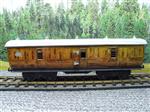 Marklin Gauge 1 Full Brake Luggage Teak Coach "GNR" Great Northern Railway R/N 2576 Vintage Tinplate