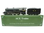 Ace Trains O Gauge E6 A3 Pacific NE Rare War Time Black "Blink Bonny" R/N 2550 Boxed 3 Rail
