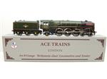 Ace Trains O Gauge E27J, BR Britannia Class "Clive of India" RN 70040, Elec 2/3 Rail Bxd