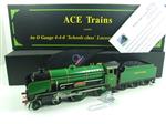 Ace Trains O Gauge E10L SR Lined Malachite Green Schools Class "Sevenoaks" R/N 935 Electric 2/3 Rail