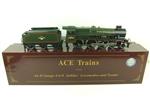 Ace Trains O Gauge E18/E1 BR Green Jubilee Class Loco & Tender "Bahamas" R/N 45596 Electric 2/3 Rail Dbl Chimney Boxed