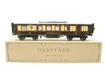 Darstaed O Gauge Kitchen 1st "Aurelia" Ivory Roof Pullman Coach Lit Interior 2/3 Rail Boxed