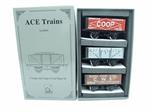 Ace Trains O Gauge G/5 WS10 Private Owner "Co-Op" Coal Wagons x3 Set 10 Bxd