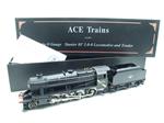 Ace Trains O Gauge E38H, Late Post 56 BR Satin Black Class 8F, 2-8-0 Locomotive and Tender R/N 48773