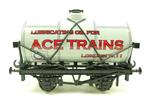 Ace Trains O Gauge G1 Four Wheel "Ace Trains" Fuel Tanker Vintage