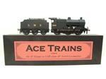 Ace Trains O Gauge E5C Fowler 4F Class 0-6-0 Loco and Tender 4454 LMS Satin Black 2/3 Rail Bxd