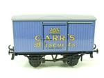 Ace Trains O Gauge G2 Private Owner Tinplate "Carrs Biscuits" Van