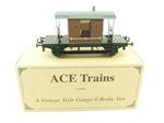Ace Trains O Gauge G4 Vintage Style Brake Van With Lighting Boxed