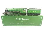 Ace Trains O Gauge E6 A3 Pacific LNER Green "Papyrus" R/N 2750 Electric 3 Rail Bxd