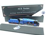 Ace Trains O Gauge E38K, WD Blue Lined Red Class 8F, 2-8-0 Locomotive and Tender R/N 501