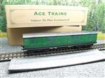 Ace Trains Wright Overlay Series O Gauge SR Southern Green "Luggage Van" Coach R/N 2464 Boxed