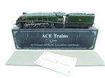 Ace Trains O Gauge E4, A4 Pacific BR Green Post-War "Merlin" R/N 60027 Electric 3 Rail Boxed