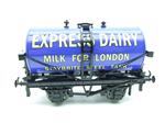 ACE Trains - Darstaed O Gauge Blue "Express Dairy Milk" Tanker Wagon 2/3 Rail