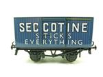 Ace Trains O Gauge G2 Private Owner Tinplate "Seccotine" Stick Everything Van Wagon