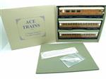 Ace Trains O Gauge C4 LNER "The Flying Scotsman" x3 Corridor Coaches Set A Boxed
