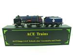 Ace Trains O Gauge E10T, Schools Class "Roedean HMS Vernon" R/N 1885 Electric 2/3 Rail Boxed