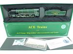 ACE Trains, O Gauge, E/34-B3, SR Gloss Lined Olive Green "Sir Brian" R/N 782 Brand New Boxed