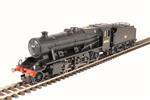 Ace Trains O Gauge E38E1 Post 56 BR Satin Black Class 8F, 2-8-0 Locomotive & FOWLER Tender R/N 48624