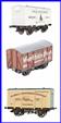 Ace Trains O Gauge G2-BV15 Private Owner Beer Van Wagons x3 Set 15 Bxd