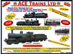 Ace Trains O Gauge E/30-B2 "Duke" Class G/Western 4-4-0 Loco & C/Ward Tender Un-Lined Green & Black