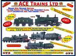 Ace Trains O Gauge E/30-C "Duke" Class G.W.R 4-4-0 Loco & C/Ward Tender Un-Lined Green & Black