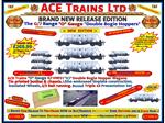 Ace Trains O Gauge G7-HWS1 Bogie Hopper Wagon"Set 1" x3 Triple"I.C.I" Box Presentation Set